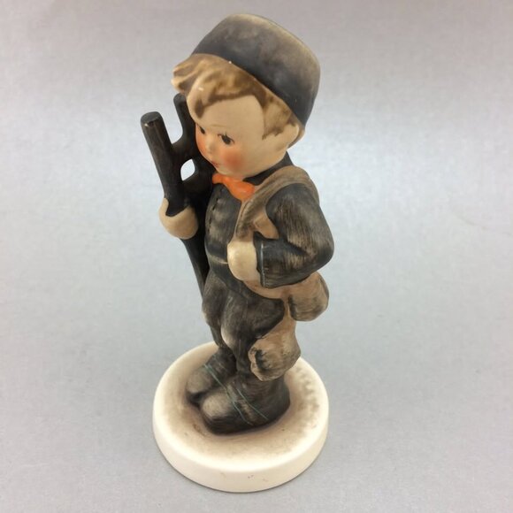 Vintage Hummel Porcelain Figurine Chimney Sweep Boy w Ladder TMK4 West Germany - Picture 6 of 10